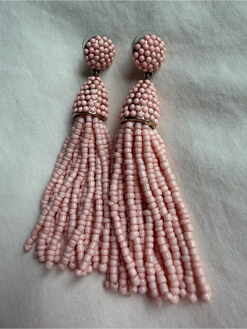 BaubleBar Granita Beaded Tassel Earrings